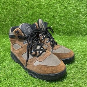 RUGGED Original OUTBACK MENS Size 10 BROWN SUEDE HIKING BOOTS‎